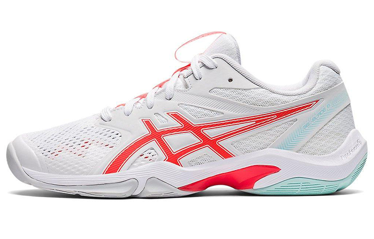 (Women) ASICS Gel-Blade 8 White/Red 1072A072-960