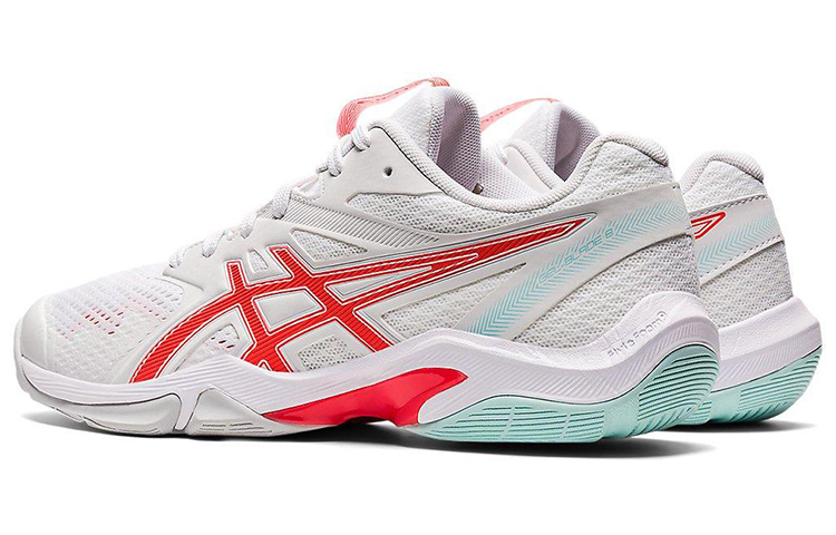 Shop (W) ASICS Gel-Blade 8 Weiß/Rot 1072A072-960