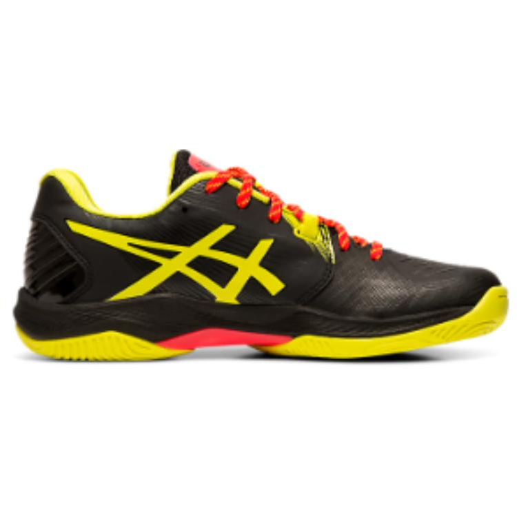 Order (W) ASICS Gel-Blast FF Noir Jaune Baskets ''Noir Jaune'' 1072A001-001