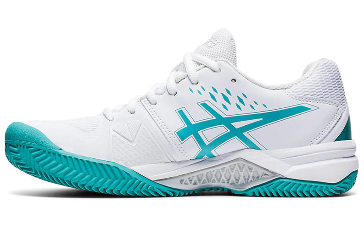 (Women) ASICS Gel-Challenger 12 Clay /Cyan 'White' 1042A039-107
