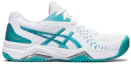 Order (W) ASICS Gel-Challenger 12 Clay /Cyan ''Bianco'' 1042A039-107