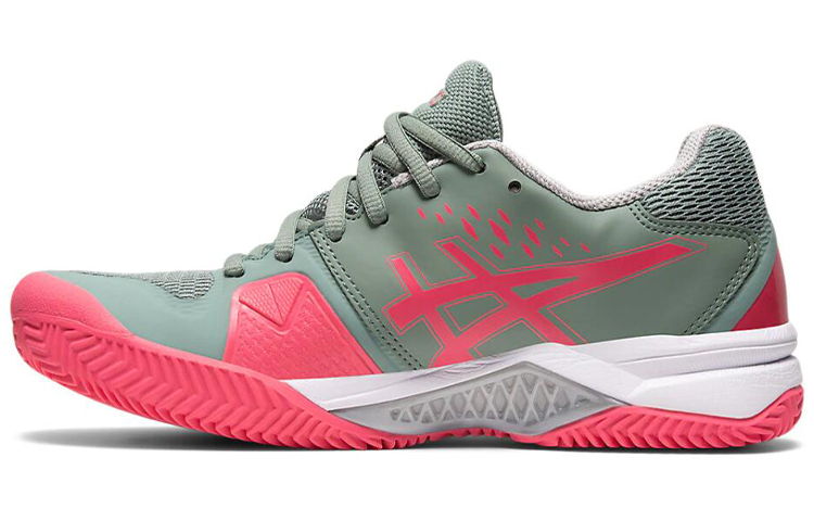 (Women) ASICS Gel-Challenger 12 Clay Green/ 'Pink' 1042A039-021