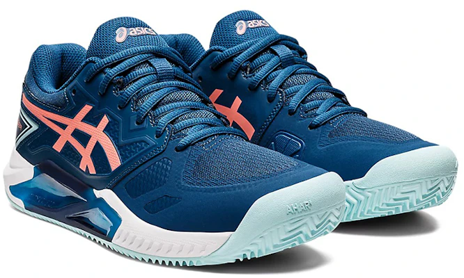 (W) ASICS Gel-Challenger 13 Clay 'Indigo Claro Guava' 1042A165-402 Lookbook (W) ASICS Gel-Challenger 13 Clay 'Indigo Claro Guava' 1042A165-402