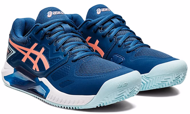 (Women) ASICS Gel-Challenger 13 Clay 'Light Indigo Guava' 1042A165-402 Lookbook (Women) ASICS Gel-Challenger 13 Clay 'Light Indigo Guava' 1042A165-402