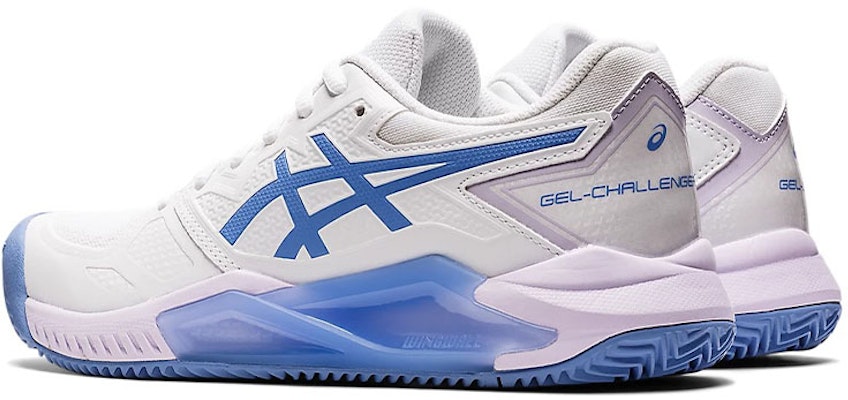 (Women) ASICS Gel-Challenger 13 Clay 'White Blue' 1042A165-101 Shop (Women) ASICS Gel-Challenger 13 Clay 'White Blue' 1042A165-101