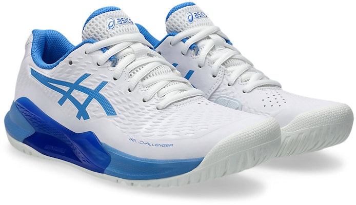 (Women) ASICS GEL-CHALLENGER 14 All Court Tennis Shoes White/Blue Coast 1042A231-103 Order (Women) ASICS GEL-CHALLENGER 14 All Court Tennis Shoes White/Blue Coast 1042A231-103
