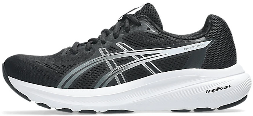 (Women) ASICS GEL-CONTEND 10 Wide Running Shoes Black/White 1012C014-003 Buy (Women) ASICS GEL-CONTEND 10 Wide Running Shoes Black/White 1012C014-003
