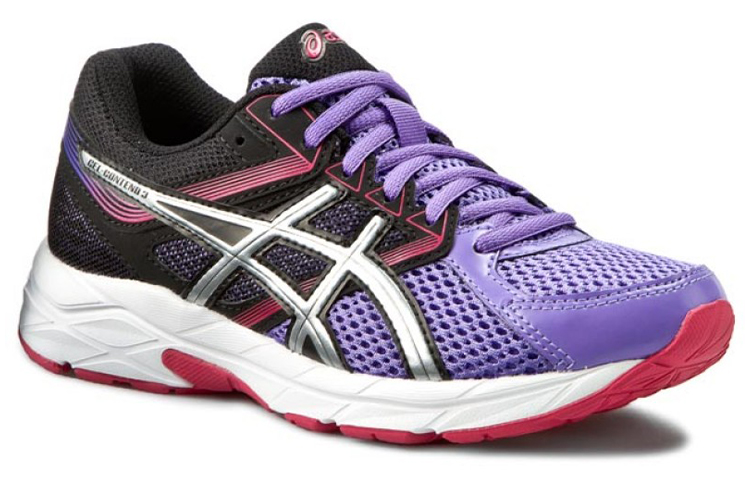 Lookbook Asics Gel-Contend 3 低筒 跑步鞋 女款 黑紫