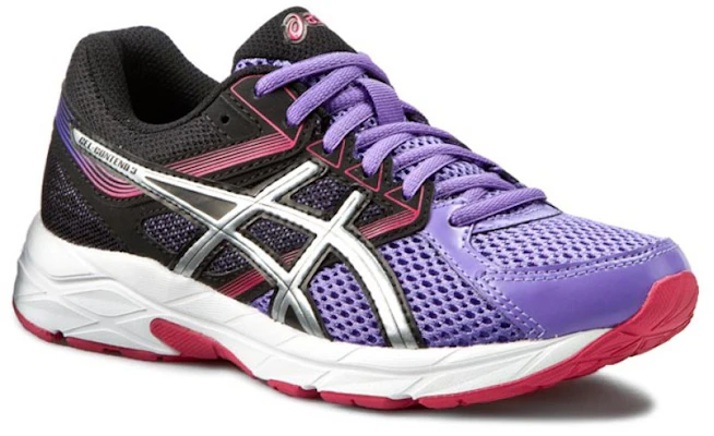 Asics Gel-Contend 3 低筒 跑步鞋 女款 黑紫 Lookbook Asics Gel-Contend 3 低筒 跑步鞋 女款 黑紫