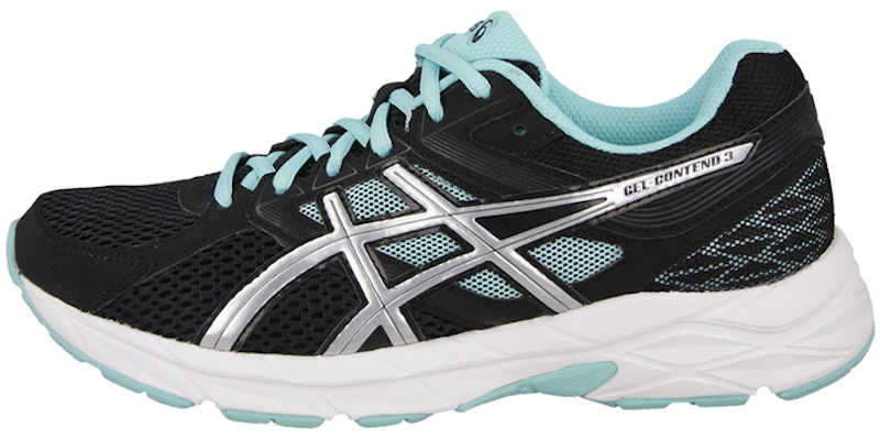 Asics Gel-Contend 3 低筒跑步鞋 女版 黑銀 Buy Asics Gel-Contend 3 低筒跑步鞋 女版 黑銀