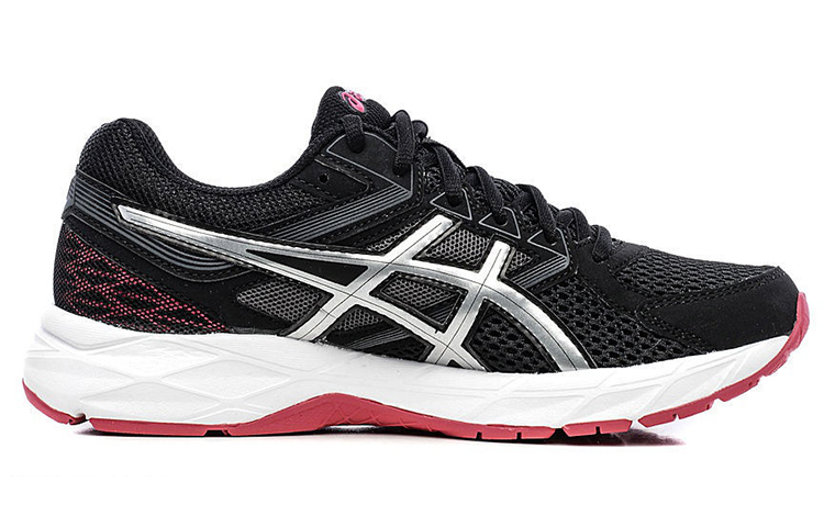 Order Asics Gel-Contend 3 低筒 跑步鞋 女款 黑銀