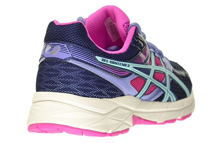 Shop Asics Gel-Contend 3 舒適透氣 低筒跑步鞋 女款 藍粉色