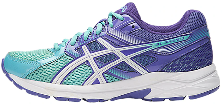 Asics Gel-Contend 3 透氣抗磨 低筒運動跑步鞋 女款 薄荷綠紫 Buy Asics Gel-Contend 3 透氣抗磨 低筒運動跑步鞋 女款 薄荷綠紫
