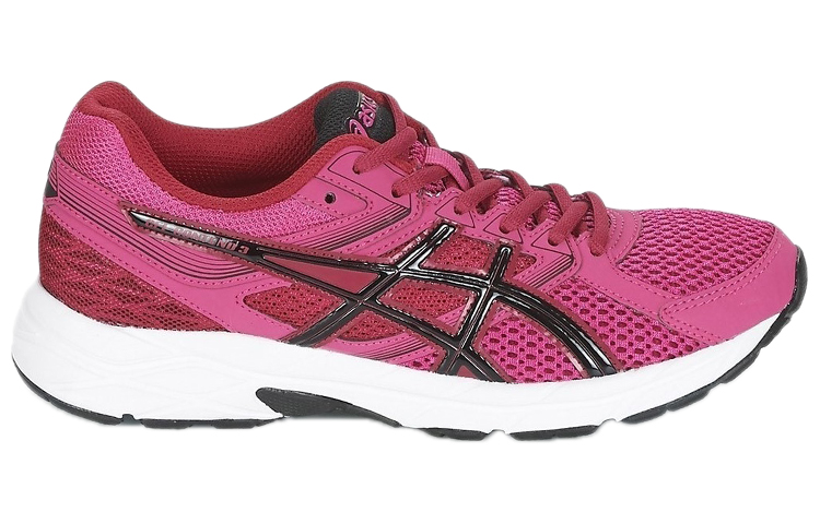 Order Asics Gel-Contend 3 舒適透氣 低筒跑步鞋 女款 玫瑰紅色