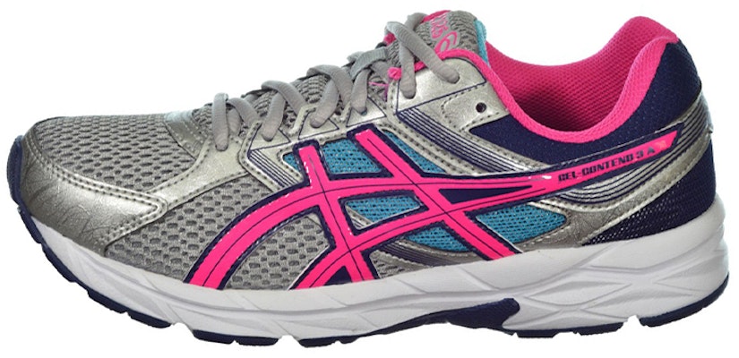 Asics Gel-Contend 3 跑步鞋 女款 銀灰粉 Buy Asics Gel-Contend 3 跑步鞋 女款 銀灰粉
