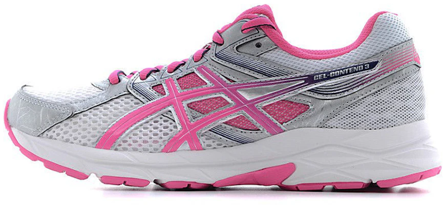 Asics Gel-Contend 3 跑步鞋 女款 銀粉 Buy Asics Gel-Contend 3 跑步鞋 女款 銀粉