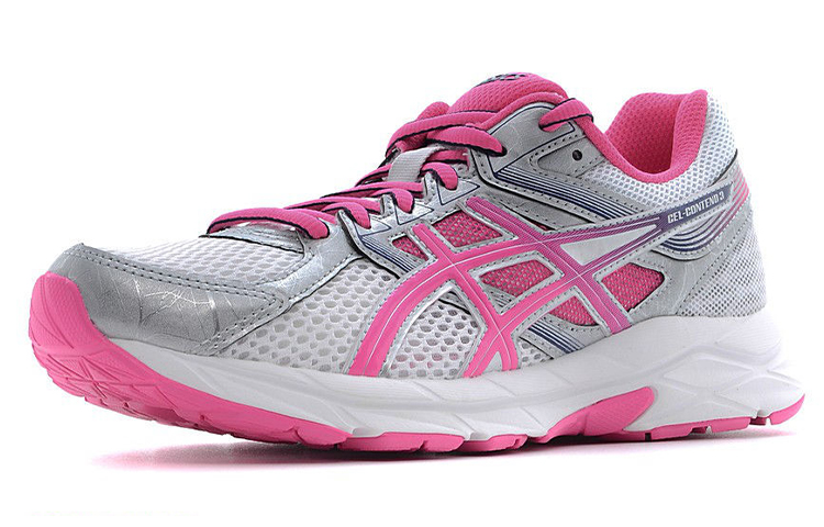 Lookbook Asics Gel-Contend 3 跑步鞋 女款 銀粉