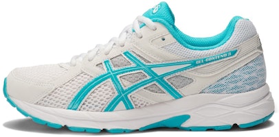 (Women) ASICS Gel-Contend 3 'White Blue' T5F9N-0139 (Women) ASICS Gel-Contend 3 'White Blue' T5F9N-0139
