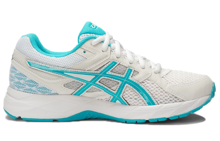 Order Asics Gel-Contend 3 舒適透氣 運動跑步鞋 女款 白藍色