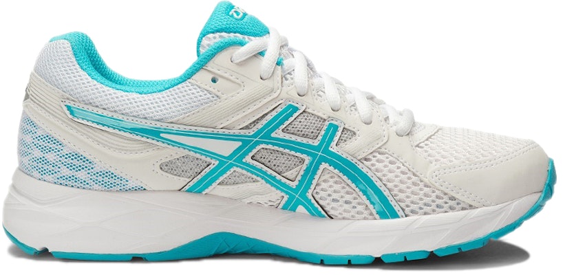 Asics Gel-Contend 3 舒適透氣 運動跑步鞋 女款 白藍色 Order Asics Gel-Contend 3 舒適透氣 運動跑步鞋 女款 白藍色