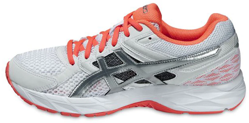 Asics Gel-Contend 3 低筒 跑步鞋 女款 白橙 Buy Asics Gel-Contend 3 低筒 跑步鞋 女款 白橙
