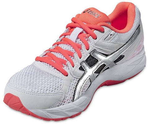 Asics Gel-Contend 3 低筒 跑步鞋 女款 白橙 Lookbook Asics Gel-Contend 3 低筒 跑步鞋 女款 白橙