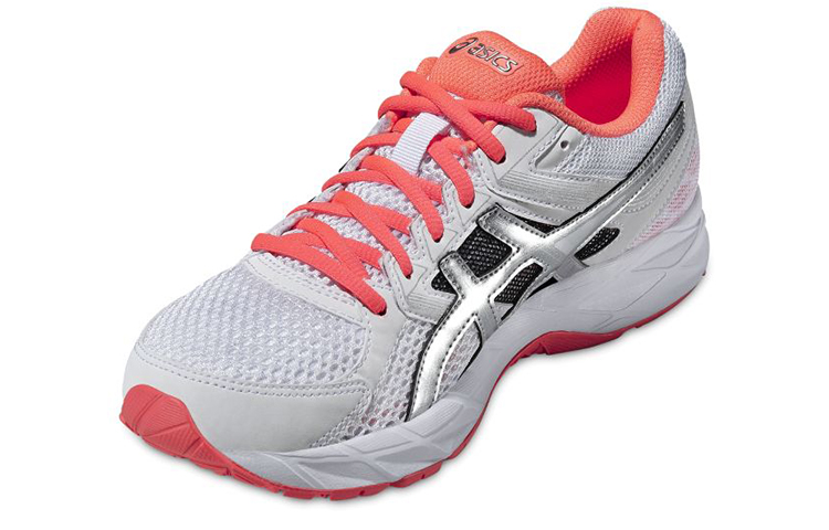 Lookbook Asics Gel-Contend 3 低筒 跑步鞋 女款 白橙