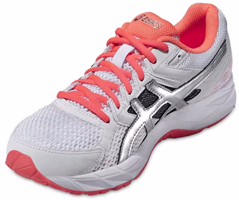 Asics Gel-Contend 3 低筒 跑步鞋 女款 白橙 Lookbook Asics Gel-Contend 3 低筒 跑步鞋 女款 白橙