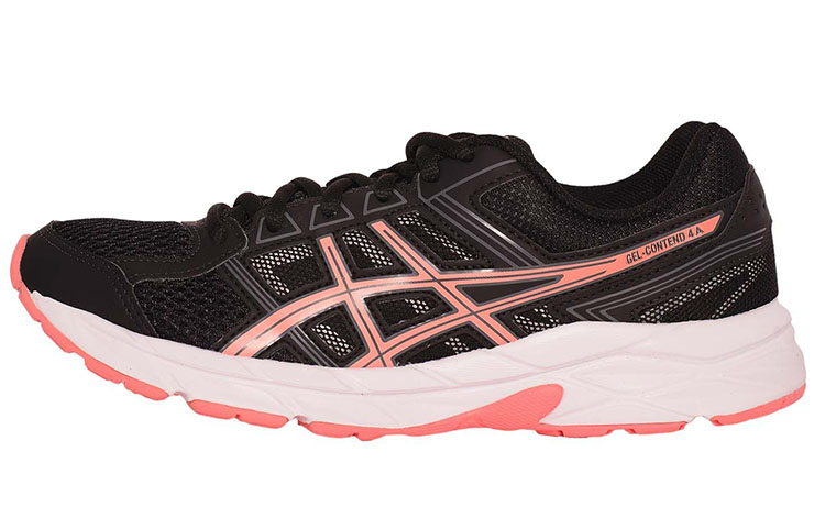 Buy (W) 亚瑟士 Gel-Contend 4 '黑粉' T076A-9017