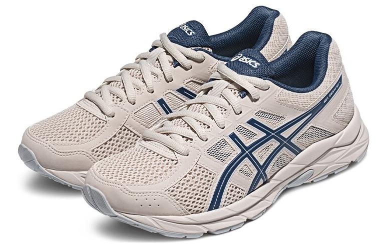 Order (W) ASICS Gel-Contend 4 '奶油白蓝' 运动鞋 T8D9Q-250
