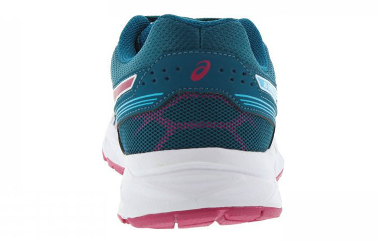 Shop 亞瑟士 Gel-Contend 4 緩衝防滑 低筒運動跑步鞋 女款 綠紅