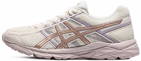 (Women) ASICS Gel-Contend 4 'White Gold Purple' T8D9Q-201 (Women) ASICS Gel-Contend 4 'White Gold Purple' T8D9Q-201