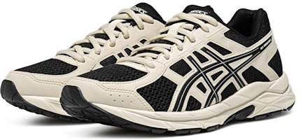 Asics Gel-Contend 4 舒適輕便緩震透氣包覆性 低筒 休閒慢跑鞋 女款 黑白 Lookbook Asics Gel-Contend 4 舒適輕便緩震透氣包覆性 低筒 休閒慢跑鞋 女款 黑白