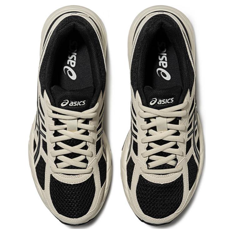 Shop Asics Gel-Contend 4 舒適輕便緩震透氣包覆性 低筒 休閒慢跑鞋 女款 黑白