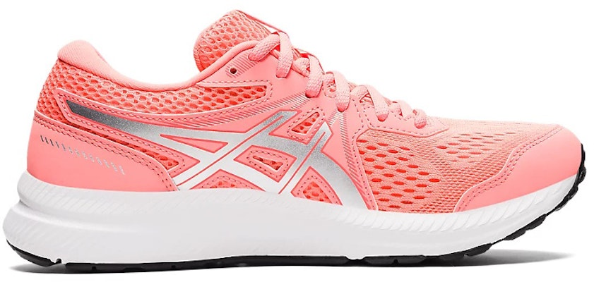 Asics Gel-Contend 7 耐磨 低筒 跑步鞋 女款 珊瑚粉 Order Asics Gel-Contend 7 耐磨 低筒 跑步鞋 女款 珊瑚粉