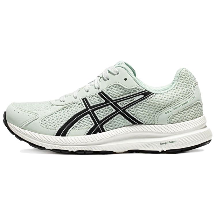 (Women) ASICS Gel-Contend 7 Running Shoes Black Blue Cushioned Breathable Durable 1012B715-300