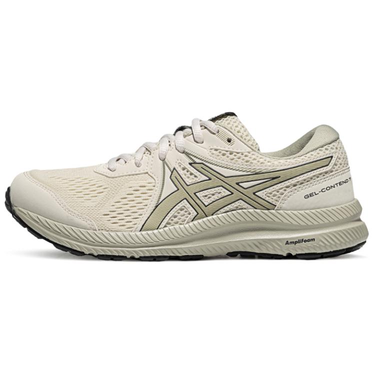 Buy Asics Gel-Contend 7 舒適輕盈防滑耐磨 低筒 短跑跑鞋 女款 灰白色