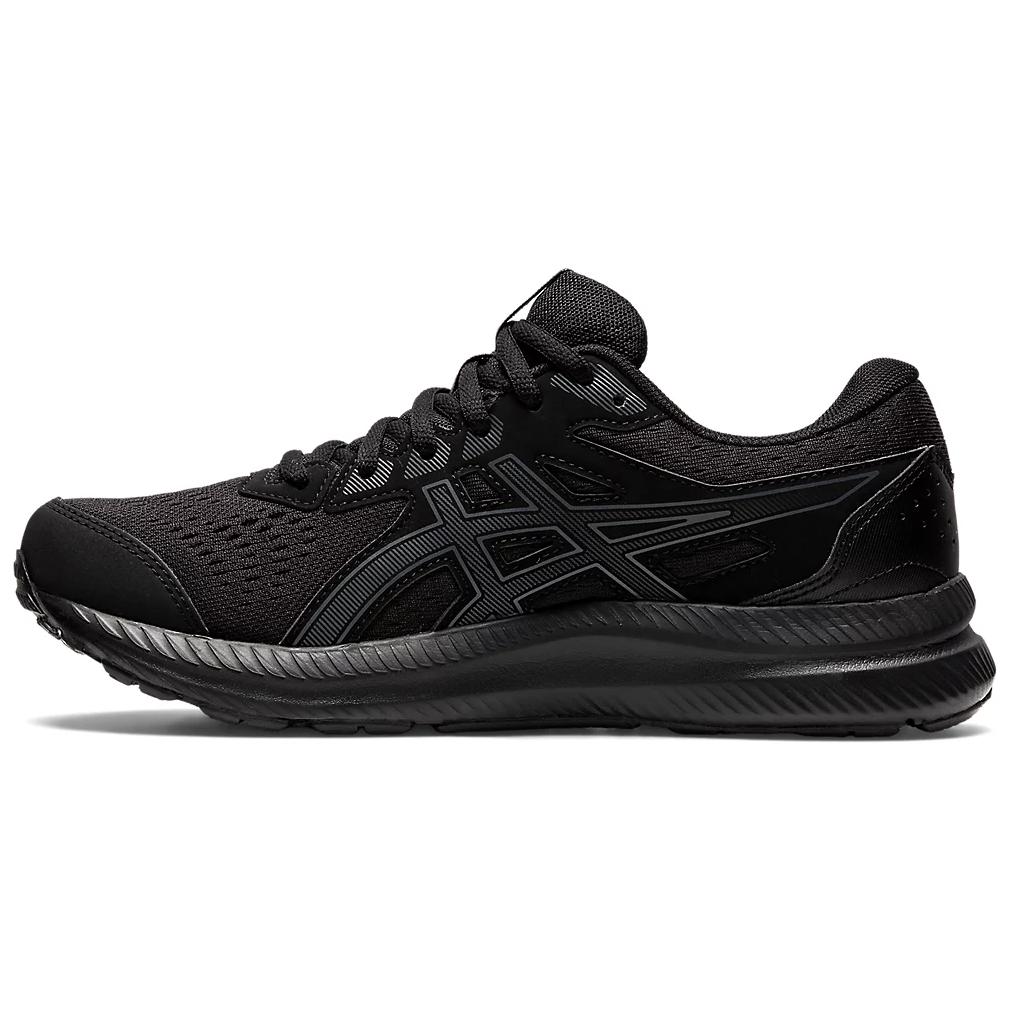 (Women) Asics Gel-Contend 8 Black Casual Running Shoes - Comfortable & Durable 1012B319-001