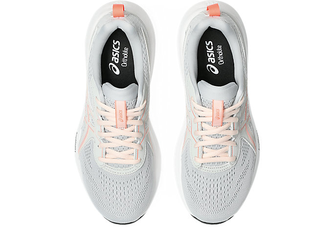 Details for (W) 아식스 젤컨텐드 9 와이드 러닝화 글레이셔 그레이/펄 핑크 1012B678-022