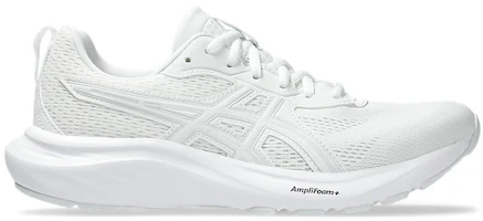 (Women) Asics GEL-CONTEND 9 WIDE Running Shoes White/Glacier Grey 1012B678-100 (Women) Asics GEL-CONTEND 9 WIDE Running Shoes White/Glacier Grey 1012B678-100