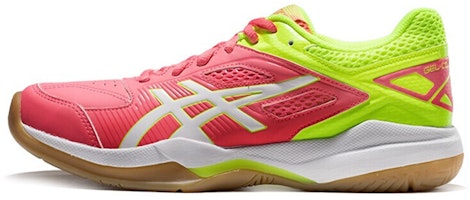 (Women) ASICS Gel-Court Hunter /Yellow 'Pink' 1072A015-718 (Women) ASICS Gel-Court Hunter /Yellow 'Pink' 1072A015-718