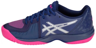 (Women) ASICS Gel-Court Speed Blue/ 'Pink' E850N-400 (Women) ASICS Gel-Court Speed Blue/ 'Pink' E850N-400