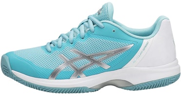 (Women) ASICS Gel-Court Speed Clay 'Blue Silver White' E851N-1493 (Women) ASICS Gel-Court Speed Clay 'Blue Silver White' E851N-1493