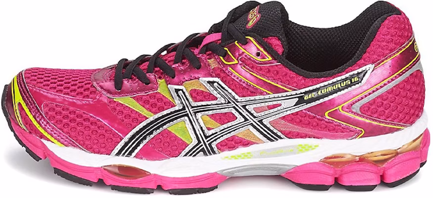 (W) アシックス ゲルクムラス16 ピンク/ブラック T489N-2190 Buy (W) アシックス ゲルクムラス16 ピンク/ブラック T489N-2190
