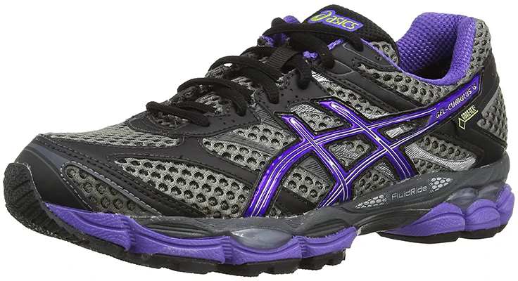 (W) ASICS Gel-Cumulus 16 GTX 'Negro Púrpura' T4B5N-7436 Lookbook (W) ASICS Gel-Cumulus 16 GTX 'Negro Púrpura' T4B5N-7436
