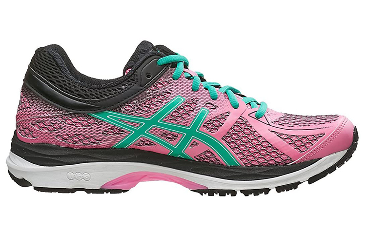 Order 亞瑟士 Gel-Cumulus 17 舒適透氣跑步鞋 女款 黑粉色