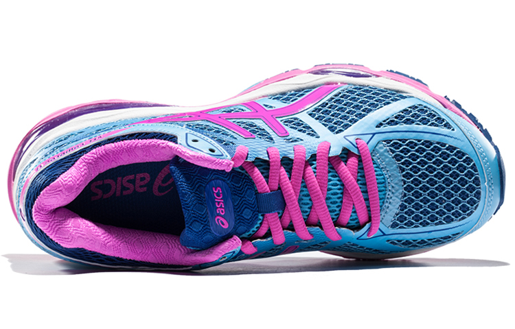 Lookbook (W) ASICS Gel-Cumulus 17 ''Blau Pink'' T5D8N-4135