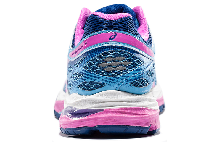 Shop (W) アシックス ゲルクムラス17 ブルーピンク T5D8N-4135