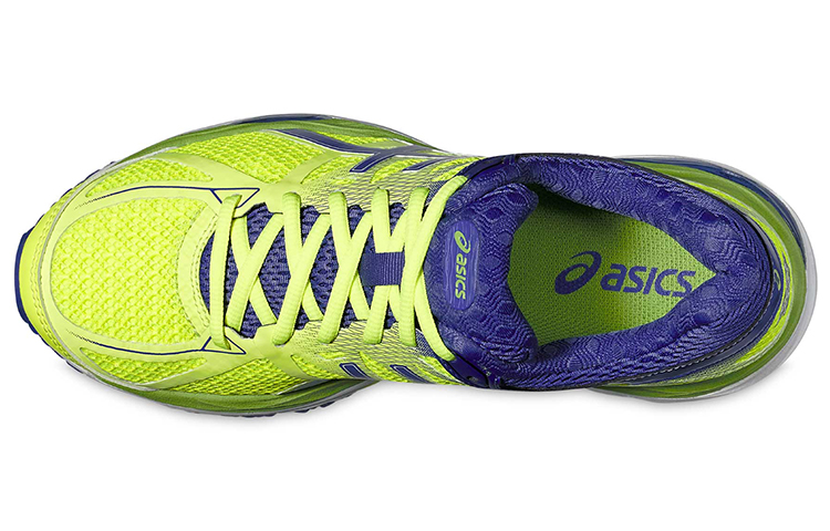 Shop (W) アシックス ゲルクムラス17 蛍光イエロー T5D8N-0733