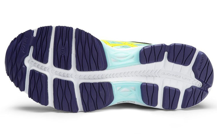 Shop (W) アシックス ゲルキュムラス17 緑黄 (Ashikkusu Gerukyumuras 17 Ryokuo) T5D9N-7007